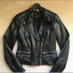 Zara Trafaluc faux leather jacket